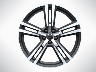 2018 Volvo XC60 Aluminum rim - 5-Double Spoke Tech Black - 8  31454274