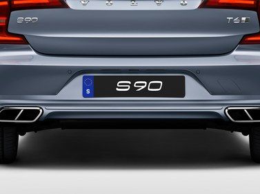 2018 Volvo V90 End pipes, double integrated and diffuser