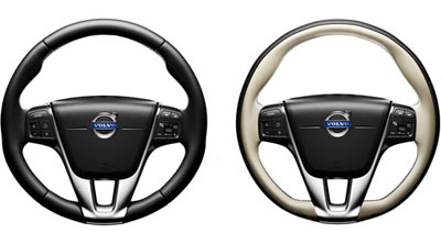 2018 Volvo S60 Steering wheel, leather