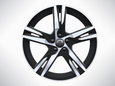 2018 Volvo XC60 Aluminum rim - 5-Double Spoke Matt Black - 7. 31454273