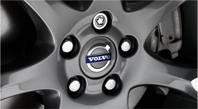 2017 Volvo S60 Cross Country Lockable Wheel Bolt Kit - Chrome 31373396