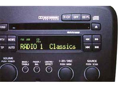 2000 Volvo S80 Four CD Audio System 9452275