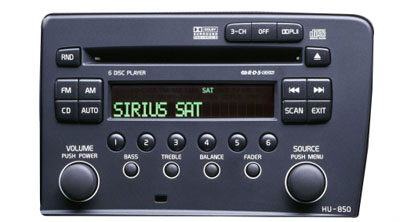 2006 Volvo S80 Sirius Satellite Radio