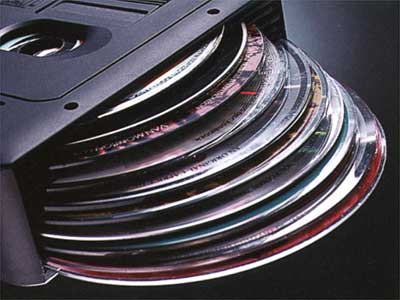 2001 Volvo S40 10 Disc CD Changer 9488925