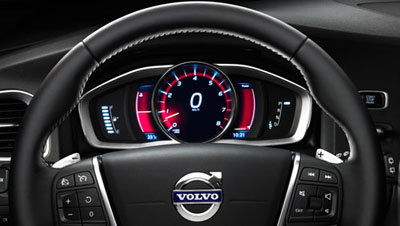2015 Volvo V60 Cross Country Adaptive Digital Display