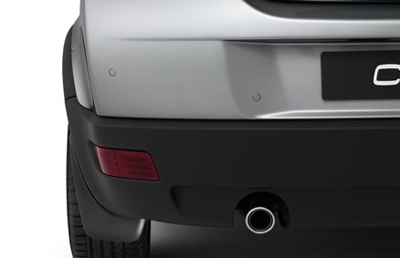 2008 Volvo C30 Mudflaps, front and rear