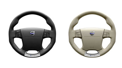 2010 Volvo XC60 Steering wheel, sport, aluminum inlay