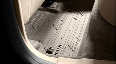 2017 Volvo V60 Cross Country Mat, passenger compartment floor, rubber
