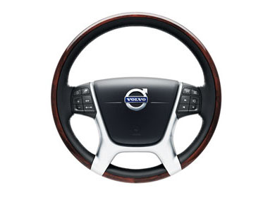 2012 Volvo XC60 Steering wheel, wood