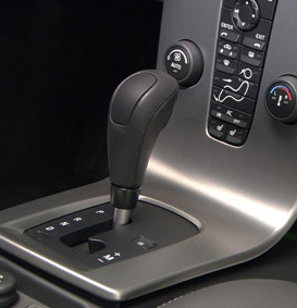 2008 Volvo V50 Gear shift knob, leather