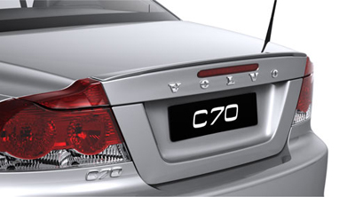 2011 Volvo C70 Spoiler, Boot Lid