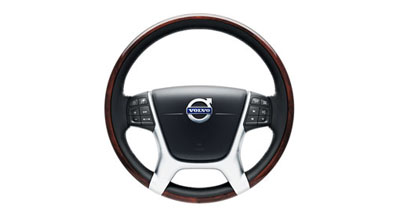 2013 Volvo XC70 Steering wheel, wood